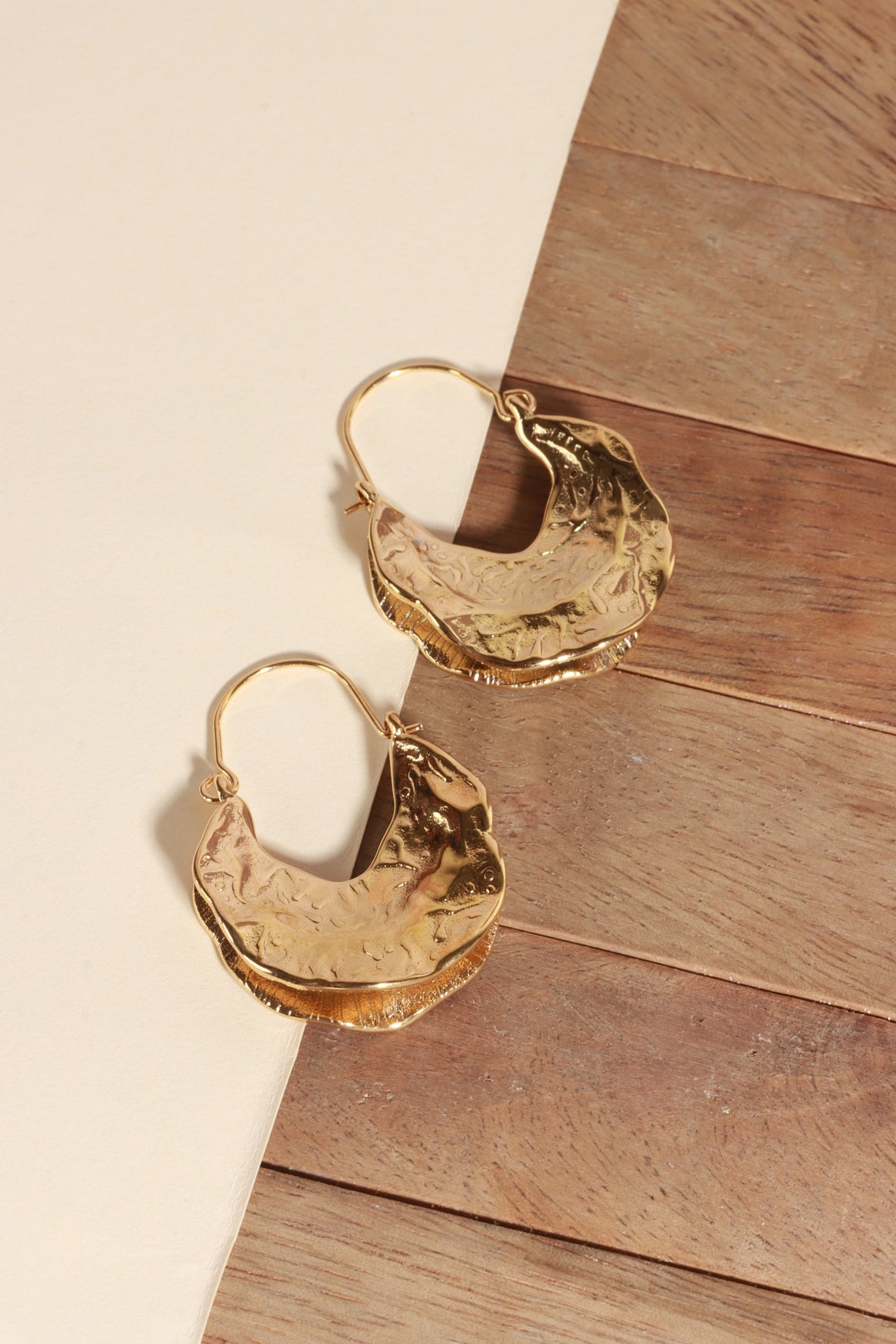 Twilight Swirl Hoops