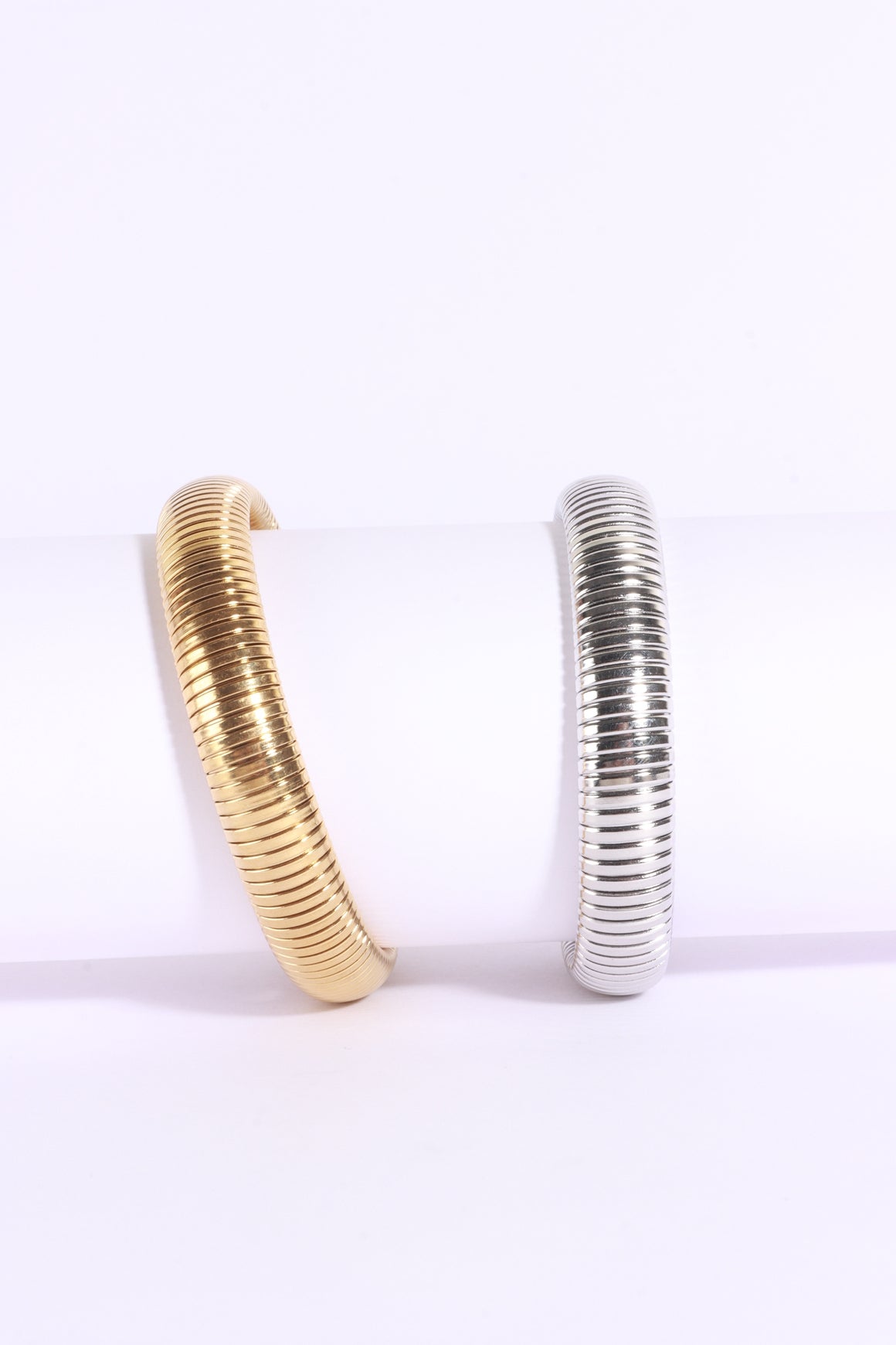 Stacked Serenity (Gold & Silver)