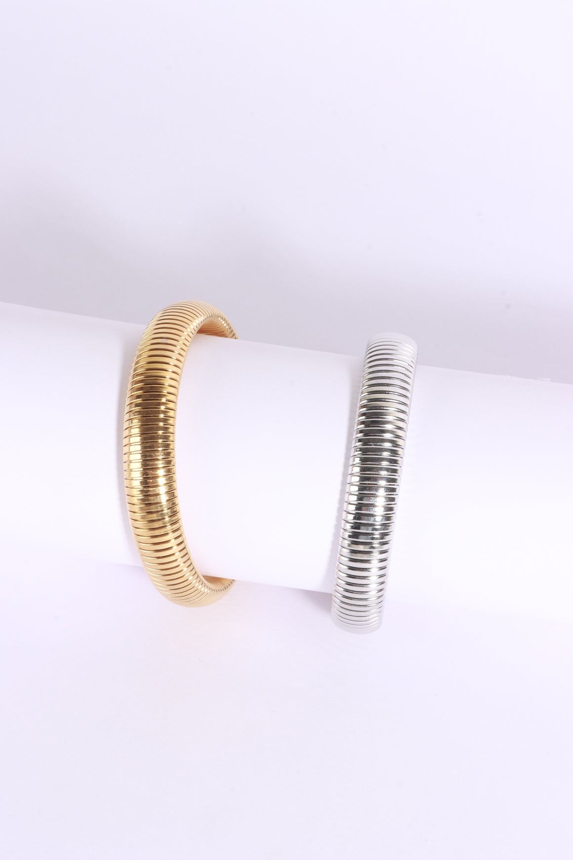 Stacked Serenity (Gold & Silver)