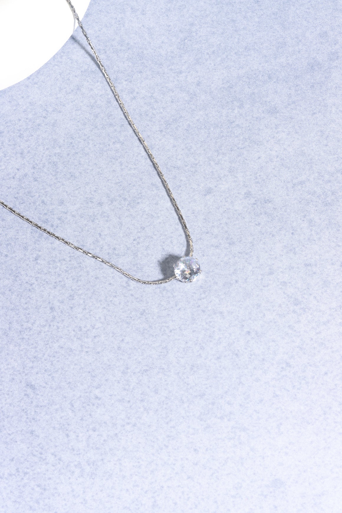 Dainty Solitaire (Silver)